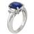 Sapphire Diamond Engagement Ring