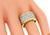 Princess Cut Diamond 18k Yellow Gold Ring