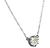 Victorian Old European Cut Diamond Silver Pendant Necklace