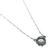Silver 1.57ct Diamond Pendant Necklace