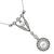 Pearl Diamond Victorian Pendant Necklace