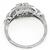 Platinum Diamond Art Deco Engagement Ring