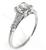 1.05ct Diamond Art Deco Engagement Ring