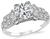 Vintage 1.17ct Diamond Engagement Ring