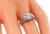 Edwardian Old Mine Cut Diamond Platinum Engagement Ring