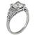 1.20ct Diamond Art Deco Engagement Ring