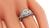 Vintage Old Mine Cut Diamond Platinum Engagement Ring