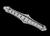 Vintage 1.25ct Diamond Bow Pin