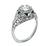 Diamond Sapphire Engagement Ring