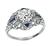 Art Deco 1.39ct Diamond Engagement Ring