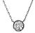 Victorian 1.58ct Diamond Solitaire Pendant Necklace