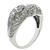 Diamond Art Deco Platinum Ring