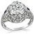 Vintage GIA Certified 2.76ct Diamond Engagement Ring
