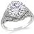 Vintage 3.59ct Diamond Engagement Ring