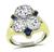 Vintage 3.60cttw Diamond Sapphire Ring