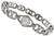 Estate 2.35ct Center Diamond 3.00ct Side Diamond Bracelet