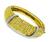 1970s Diamond Gold Bangle