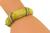 Vintage Round Cut Diamond 18k Yellow and White Gold Bangle