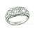 1920s 2.50ct Diamond Platinum Men's Ring