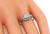 Old European Cut Diamond Platinum Art Deco Engagement Ring