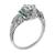 0.82ct Diamond Art Deco Engagement Ring