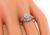 Edwardian Old European Cut Diamond Platinum Engagement Ring