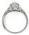 1.00ct Diamond Edwardian Engagement Ring