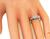 Vintage Old European Cut Diamond Platinum Engagement Ring