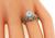 Edwardian Round Brilliant Cut Diamond 18k White Gold Engagement Ring