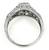 1.08ct Diamond Art Deco Engagement Ring