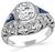 Vintage GIA Certified 1.13ct Diamond Engagement Ring