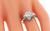 Vintage Old European Cut Diamond Platinum Engagement Ring