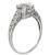 1.32ct Diamond Art Deco Engagement Ring