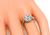 Edwardian Old European Cut Diamond Platinum Engagement Ring