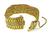 Three Tone Gold 1940s Bracelet